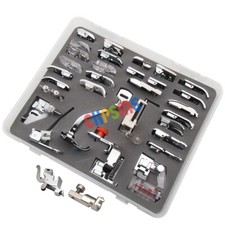Presser Foot Set (in total 34 pieces) For Bernina Old Style 700  707 708 817 +