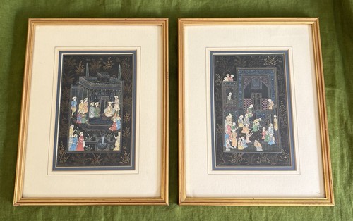 Pair antique persian mughal - antique,