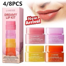 4/8PCS Laneige Dreamy Lip Kit