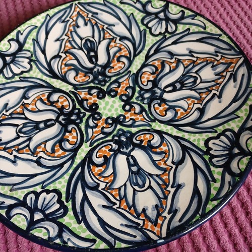 Vintage spanish majolica - spanish,