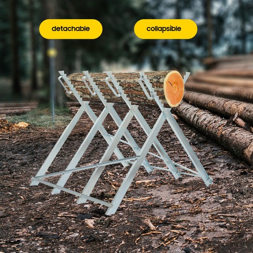 150kg foldable wood saw horse - 150kg,