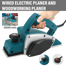  Hand Power Plane Machine 82mm Blade Guide 1200W 3-PIN Plug Electric Wood Planer