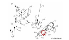 MTD pro Rotavator Tiller drive belt T450 T/450 450 T T/450/65 65
