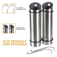 2Pc Stainless Steel Radiator