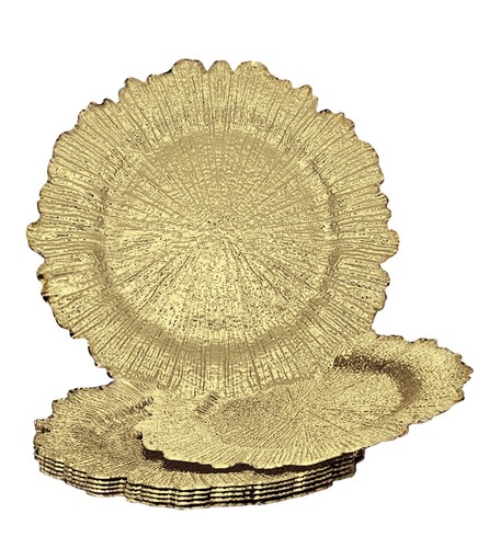 Gold elegant reef plastic - gold,