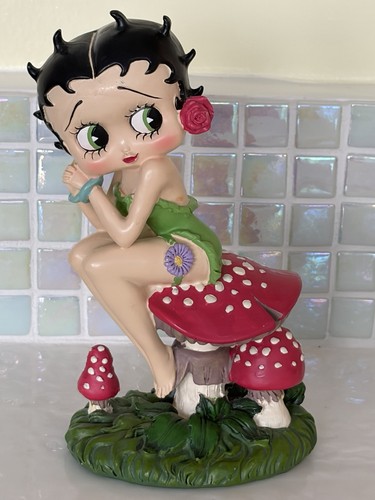Betty boop mushroom garden - betty,