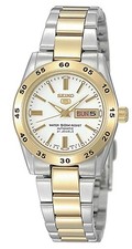 Seiko Small Ladies Watch 5 Automatic Bicolor SYMG42K1