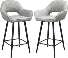 Bar Stools Set of 2 Counter