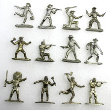 Vintage Silver & Gold Cowboys