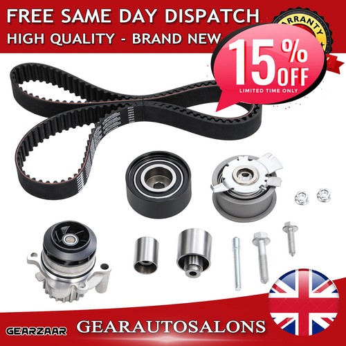 Timing cam belt - timing, belt+water