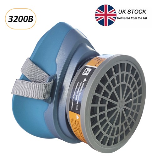 Gas mask half face respirator - half,