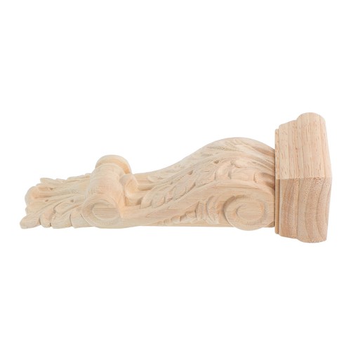 Unpainted carved corbels - ,