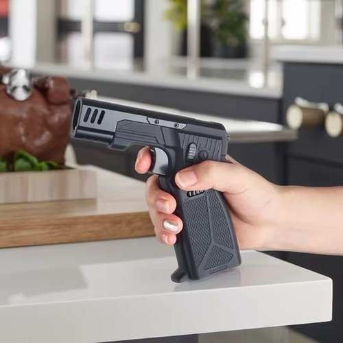 Black kitchen blow torch - black, gun