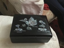 Small Black Lacquered Jewelry