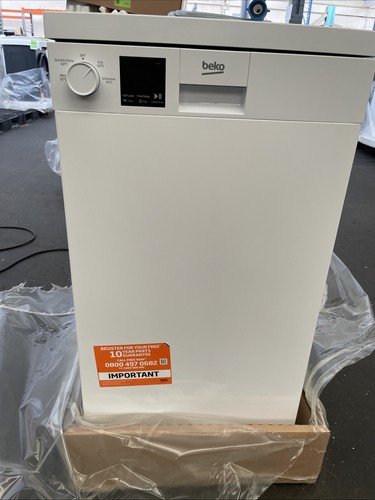 Beko dvs04x20w 45cm slimline - 45cm,