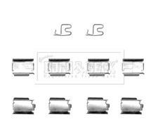 Borg & Beck BBK1201 Brake Pad Accessory Kit Front Fits Land Rover Opel Vauxhall