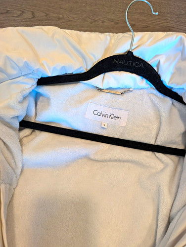 Calvin klein white hooded - calvin,