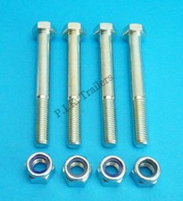 4 x Leaf Spring Eye Bush Bolts