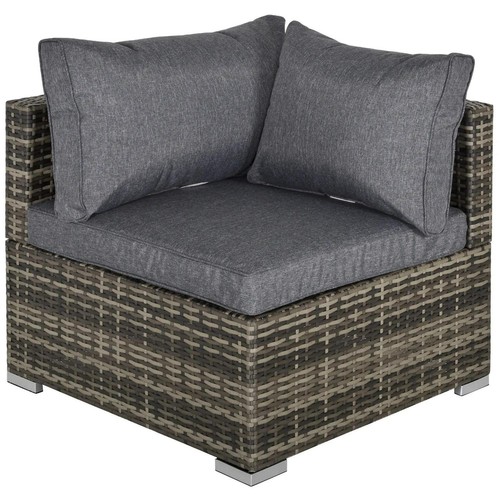 Rattan corner sofa garden - rattan,