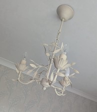 Laura Ashley Aneela 3 Light Chandelier. Excellent Condition