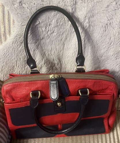 Orla kiely leather top - kiely,