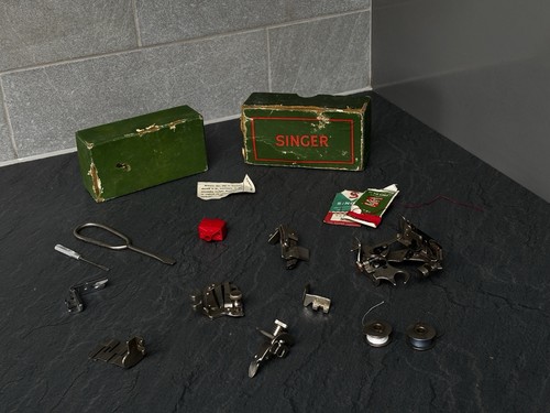 Vintage singer sewing machine - vintage,