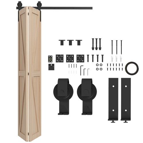 Homcom 4ft 122cm folding - 4ft/122cm, bi-folding