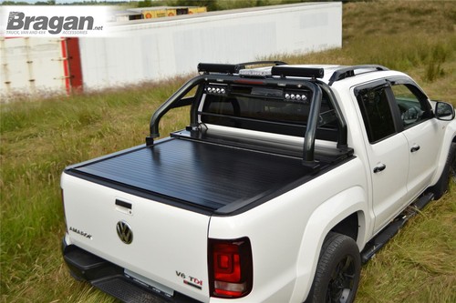 Black roll bar leds beacon - black,