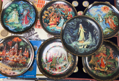 Russian fairy tale - tale, plates