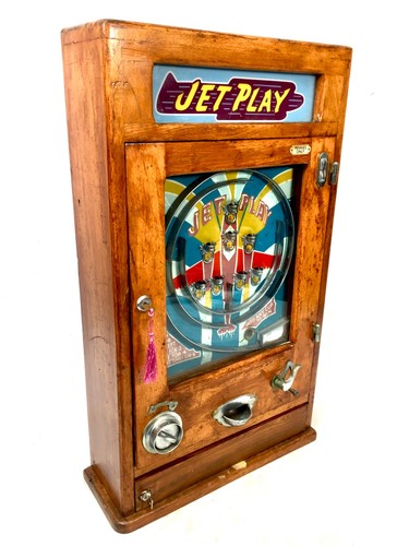 Antique arcade coin - antique, operated