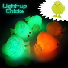 Light Up Easter Chicks 7cm LED