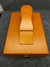 Shoe Shine Box Wood With Star
