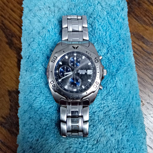 Accurist chronograph 50m - wr,