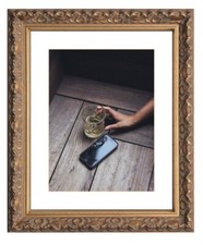 Gold Vintage Ornate Shabby