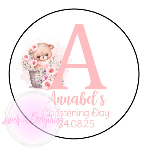 Personalised christening day - personalised,