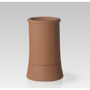 Roll top chimney pot - top,