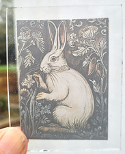 Stained glass Hare permanently