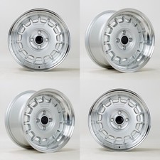 White Label Classic 15" 8.25J Alloys 4x100 Fits VW GOLF MK1,2,3 POLO CIVIC,MX5