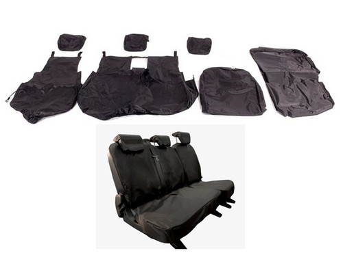 Black waterproof middle row