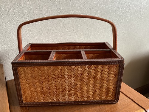 Compartment wooden woven - 5,
