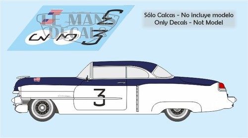Decals cadillac sedan ville - decals,