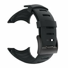 Suunto Core Strap Rubber Replacement Watch band for Suunto Core SS014993000black
