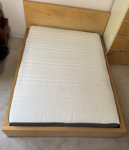 Ikea double bed with - ikea,