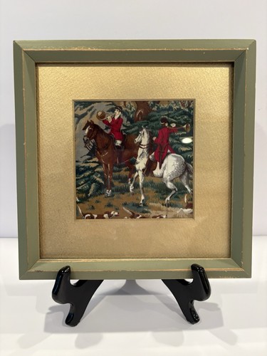 Handmade fox hunt - hunt, quilted