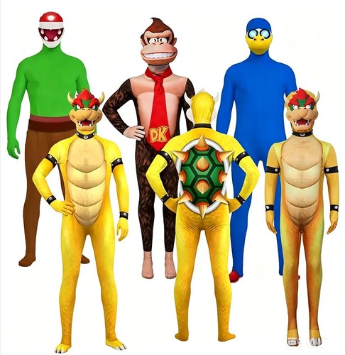 New adults kids super mario - new,