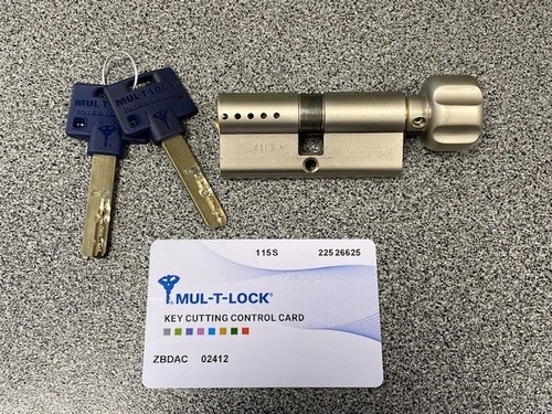 Mul lock euro cylinder 35mm - euro,