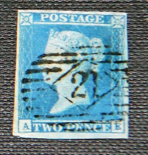 1841 2 penny - 2,