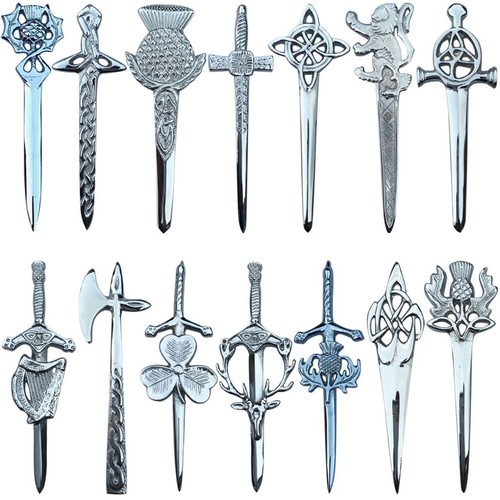 Scottish thistle kilt pin - thistle,