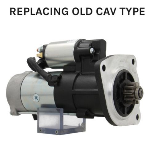 Perkins 12v 6kw r starter - 3.6kw, g/r