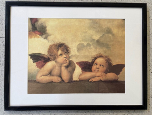 The two cherubs michelangelo - the,